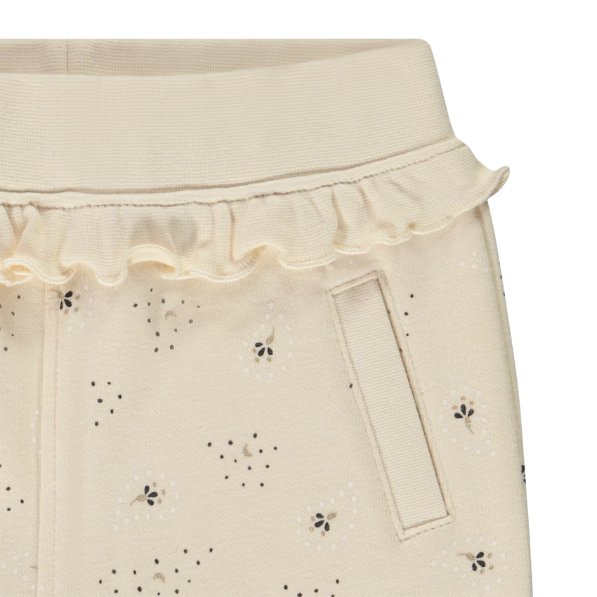 Petit Bisou sportset in fleece voor meisjesbaby 