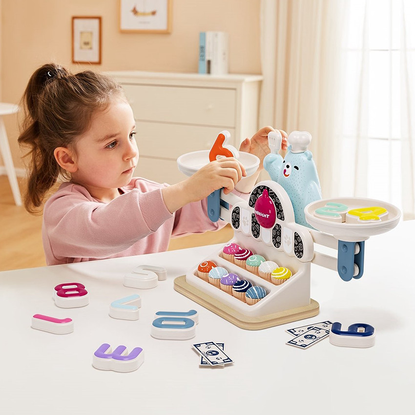 Weegschaal educatief Yummy Bear Kennisspel 3jaar+ 