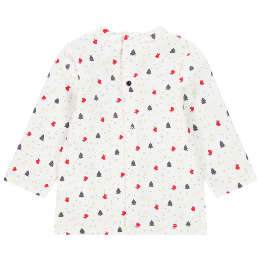 Sous-pull imprimé esprit Noël pour bébé garçon 