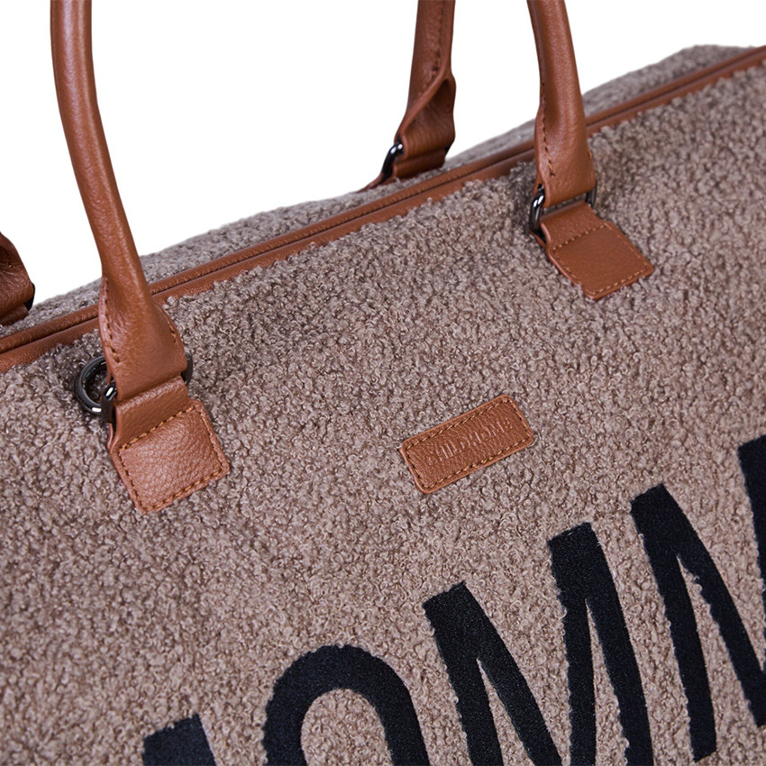 Sac à langer Mommy Bag Signature Teddy Brun clair 
