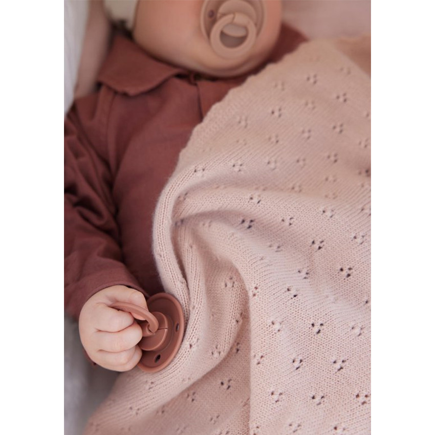 Couverture Pointelle - Lavender Love 100x75 cm 