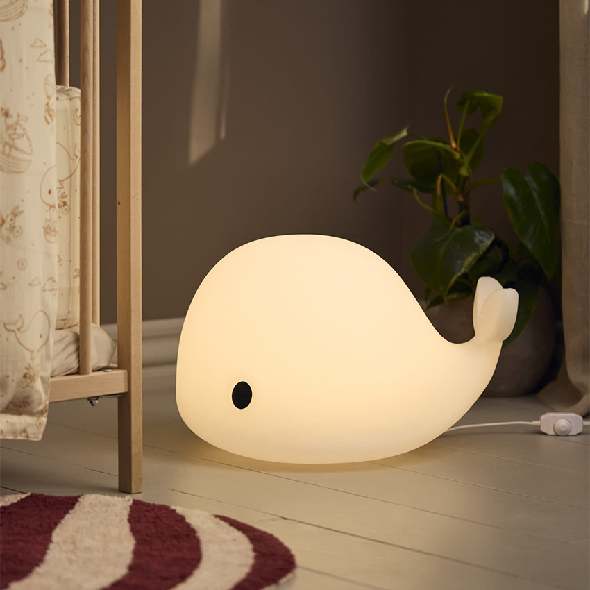 Veilleuse Led Christian la Baleine 38cm 