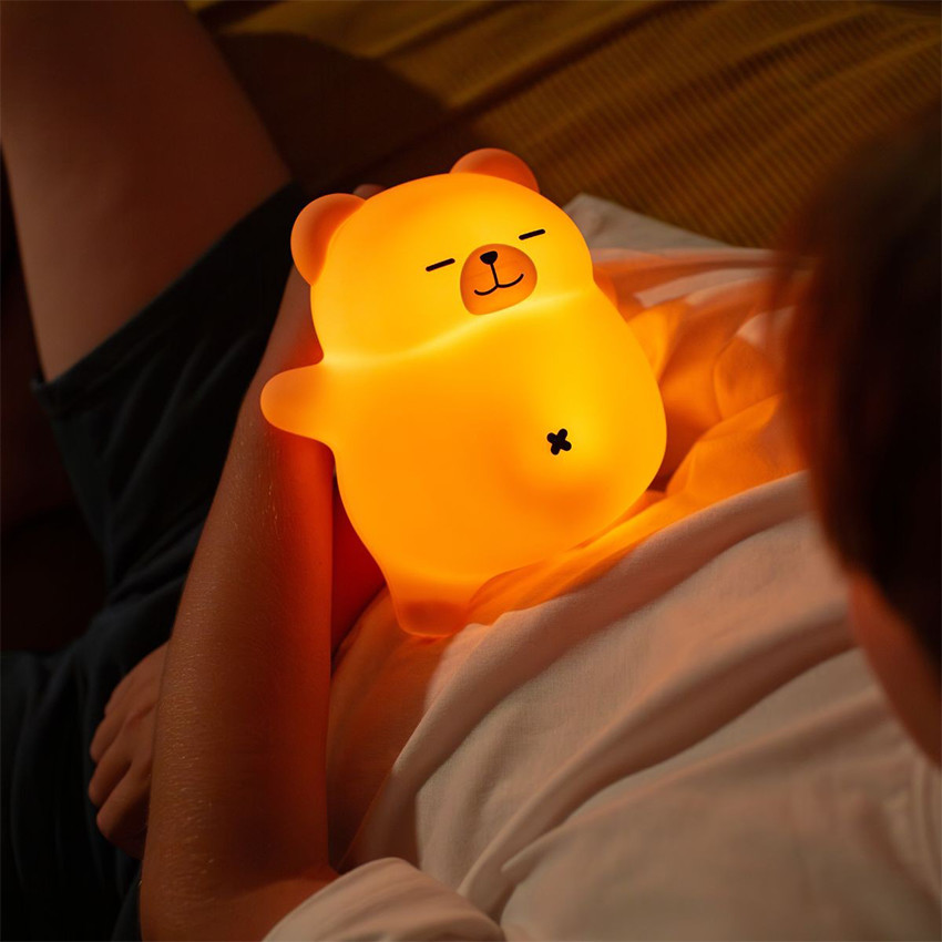 Veilleuse LED Ourson qui respire 