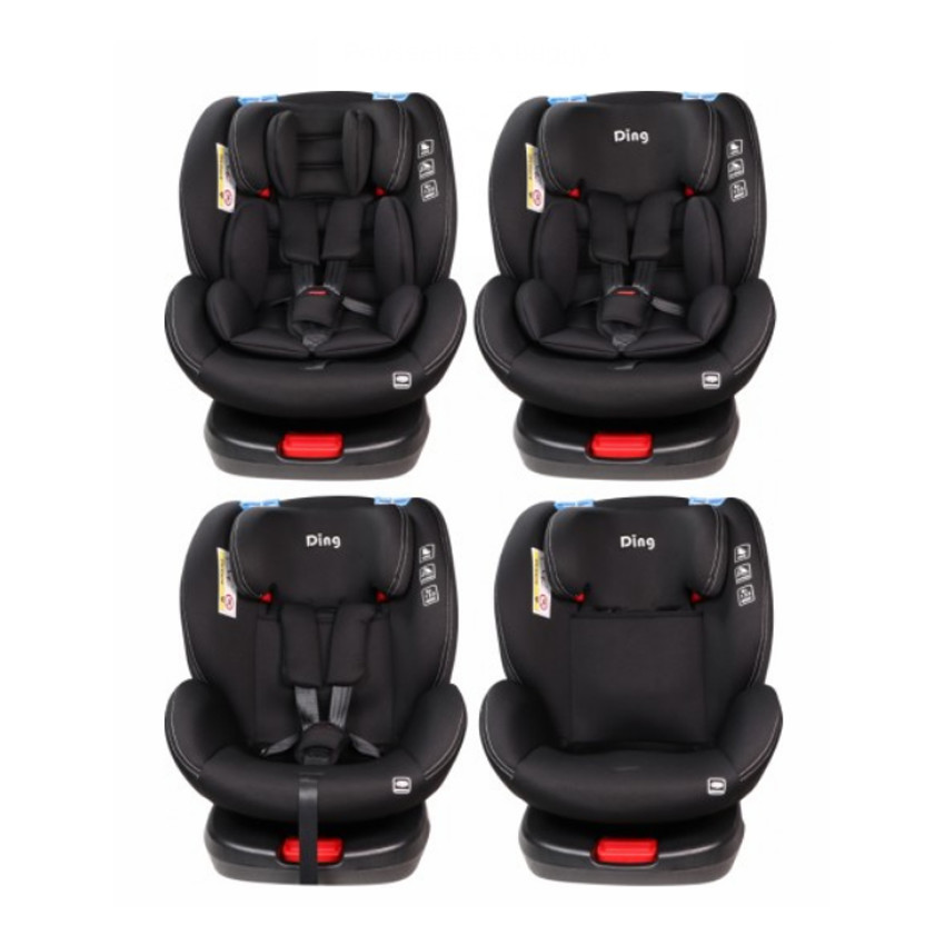 Siège Auto Cruz Isofix Groupe 1/2/3 Noir 