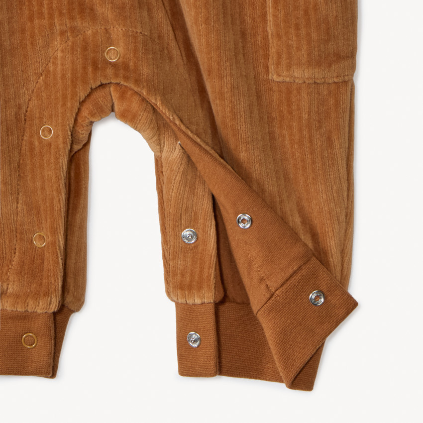 Ensemble 2 pièces avec salopette ludique pour bébé garçon 