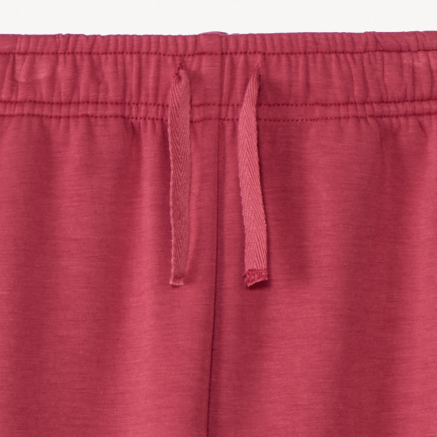 Jogging large en molleton avec bandes latérales pour fille 