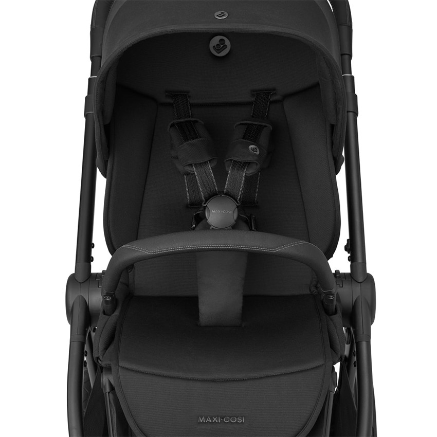 Poussette + Nacelle Oxford Plus Twillic Black 