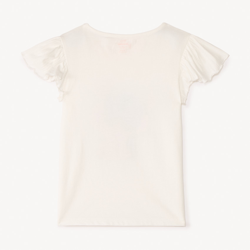 T-shirt manches courtes Stitch & Angel Disney pour fille 