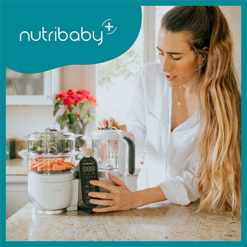 Robot multifonctions 6-en-1 Nutribaby+ - Loft White 