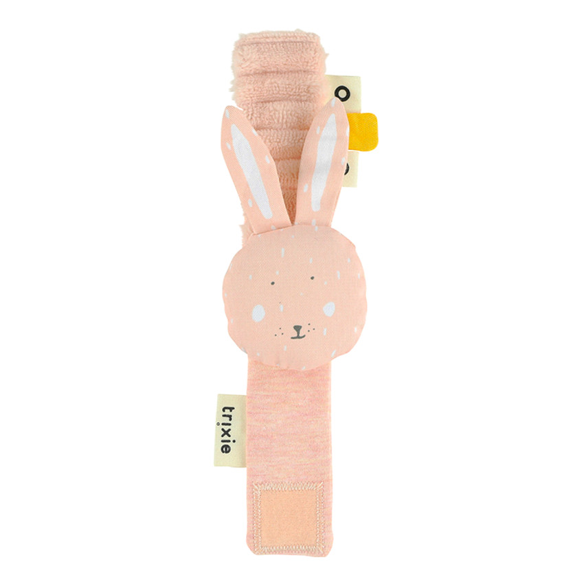 Hochet bracelet - Mrs Rabbit 