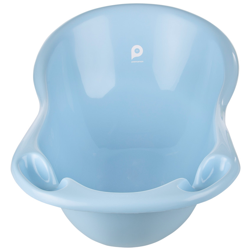 Baignoire avec bouchon - Bleu clair 