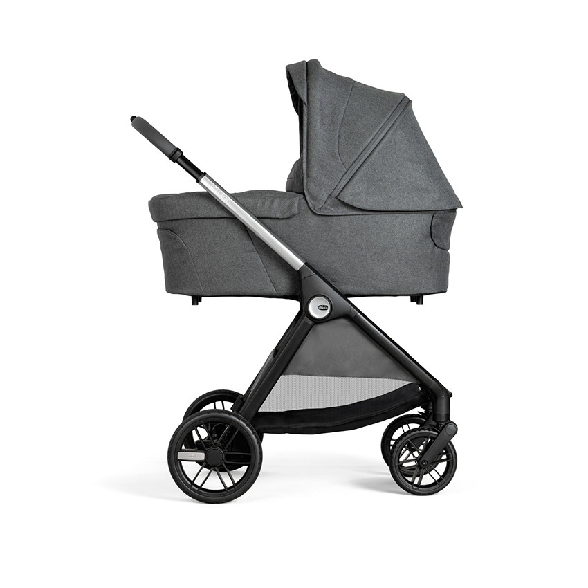 Poussette Bellagio avec adaptateurs Black Satin  