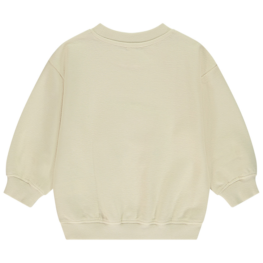 Oversize Fleece Sweat met Verfpatroon voor Babyjongen 