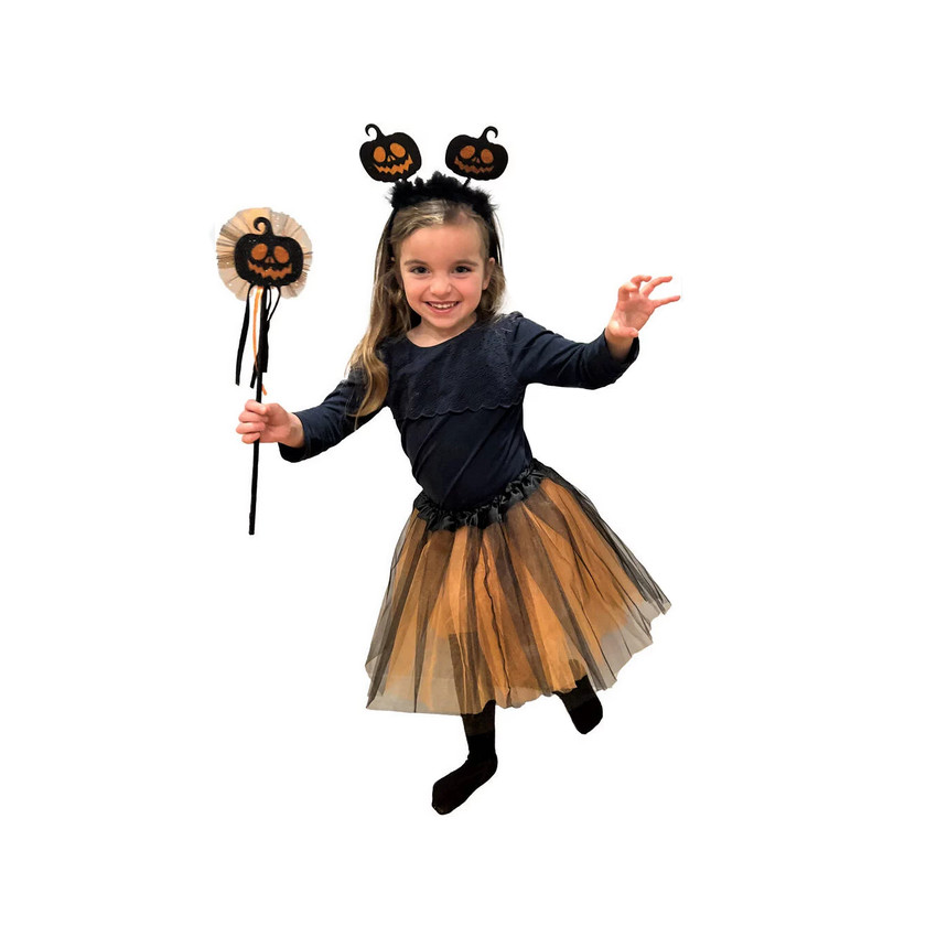 Déguisement halloween 2 pièces araignée ou citrouille - 4-7 ans 