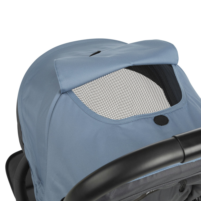 Poussette compacte Aria Basic bleu 