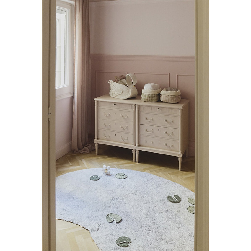 Tapis de jeu lavable 130x170 Swan Lake 