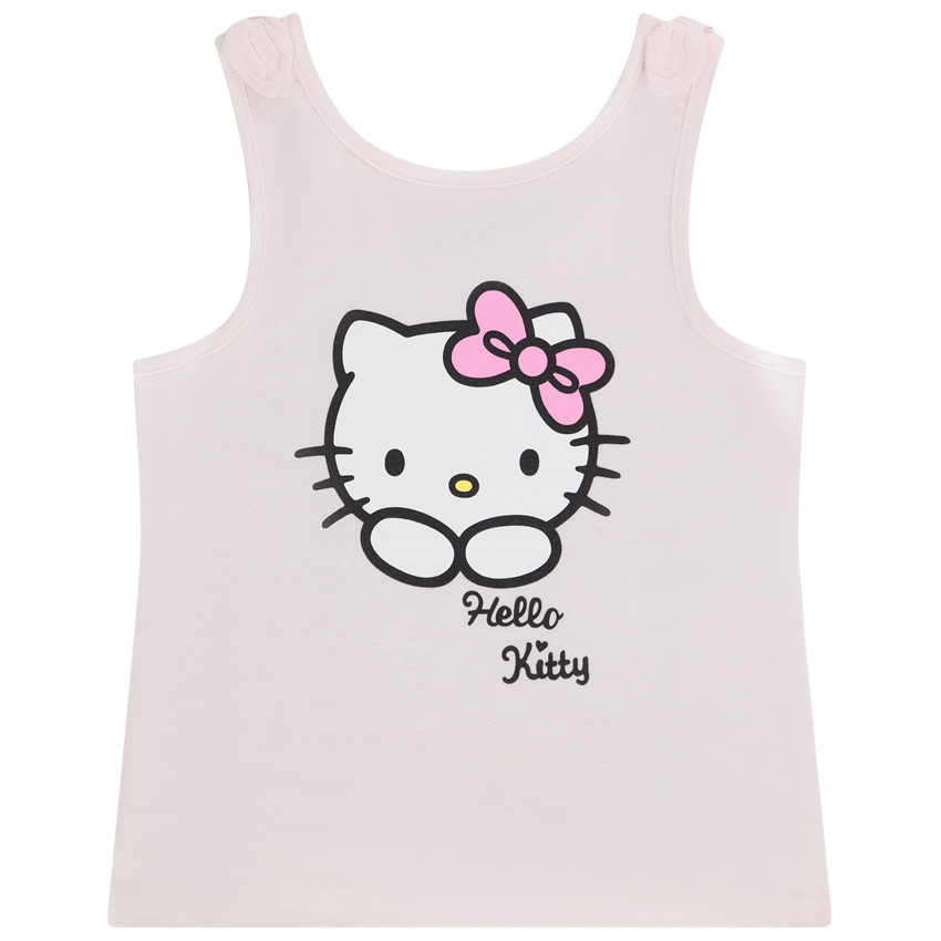 Débardeur en jersey print Hello Kitty pour fille 