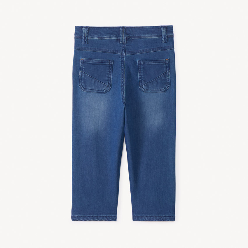 Jean effet denim doublé avec poche ludique pour bébé garçon  
