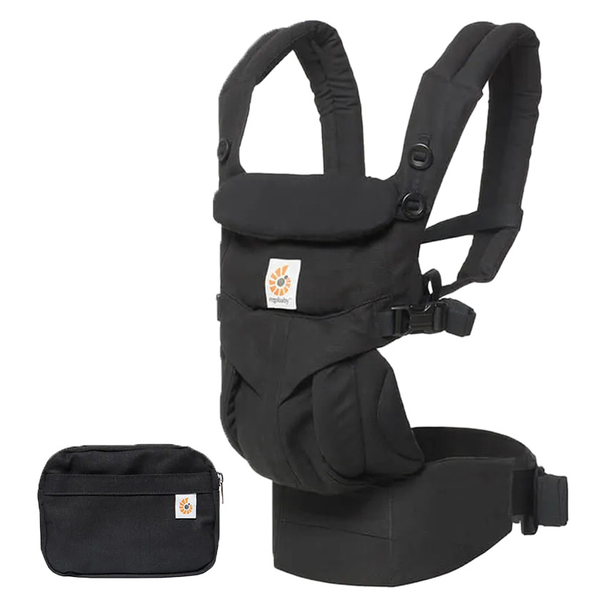 Porte-bébé Omni Classic Cotton Pure Black 