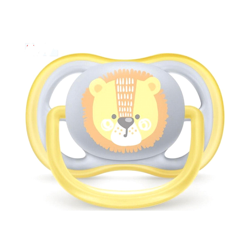 Sucette Ultra Air 0-6M Jaune/Bleu - 2 pièces 