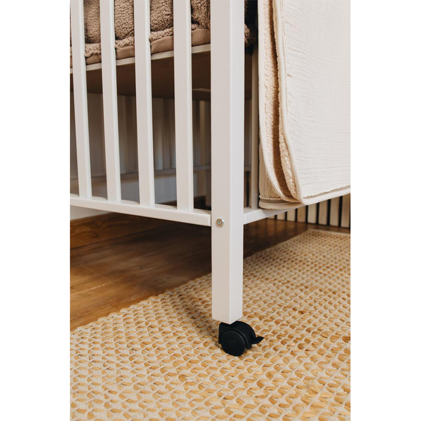 Parc Mia Bois + Roulettes Dune Beige 