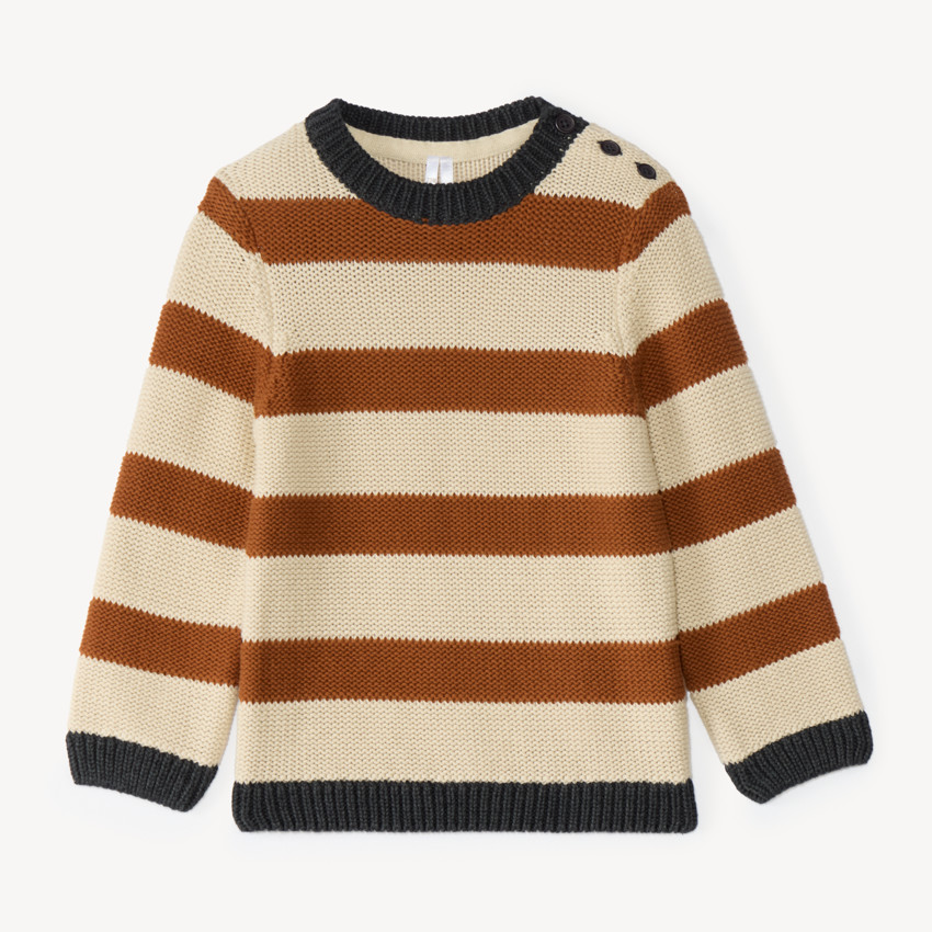 Trui voor babyjongen met strepen 