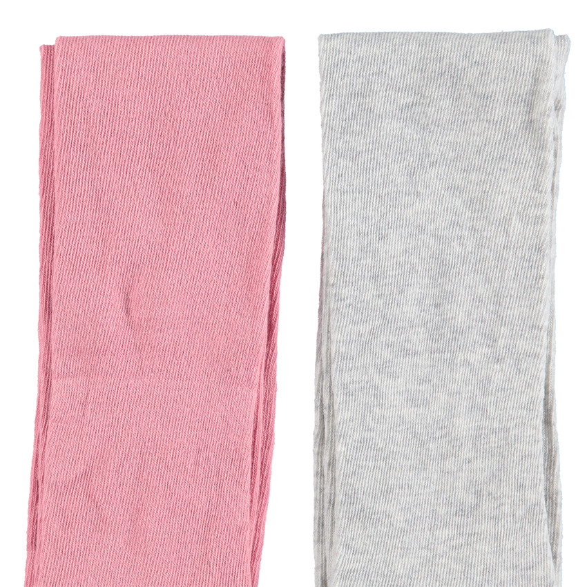Set van 2 dikke effen panty