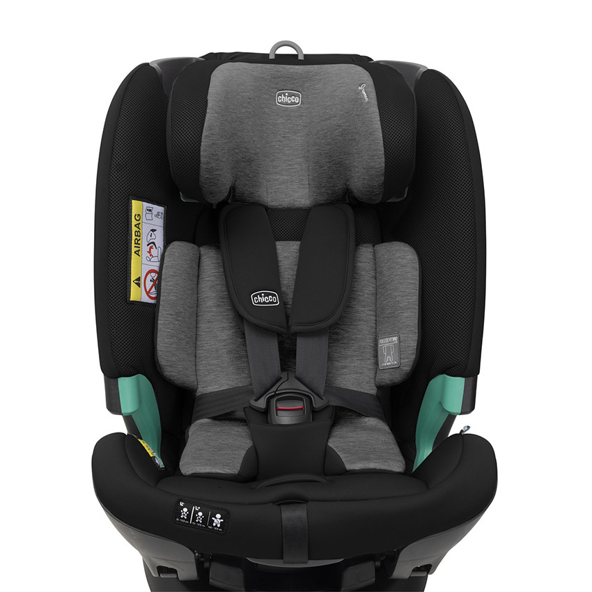 Siège-auto i-Size Fullseat 360 avec base et réducteur black satin 