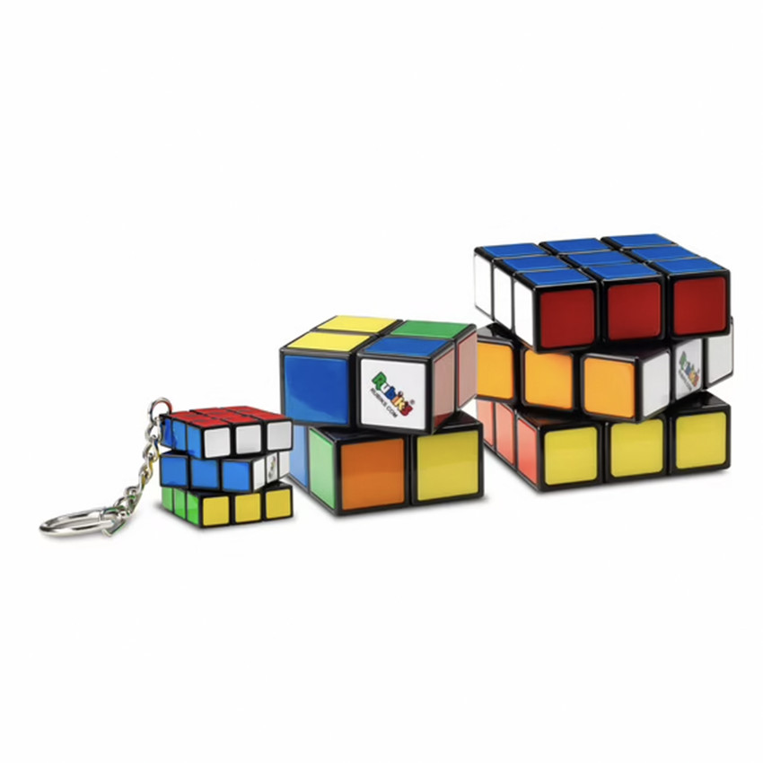 Coffret Rubik's Cube 3x3 + 2x2 + porte-clés - Rubik 