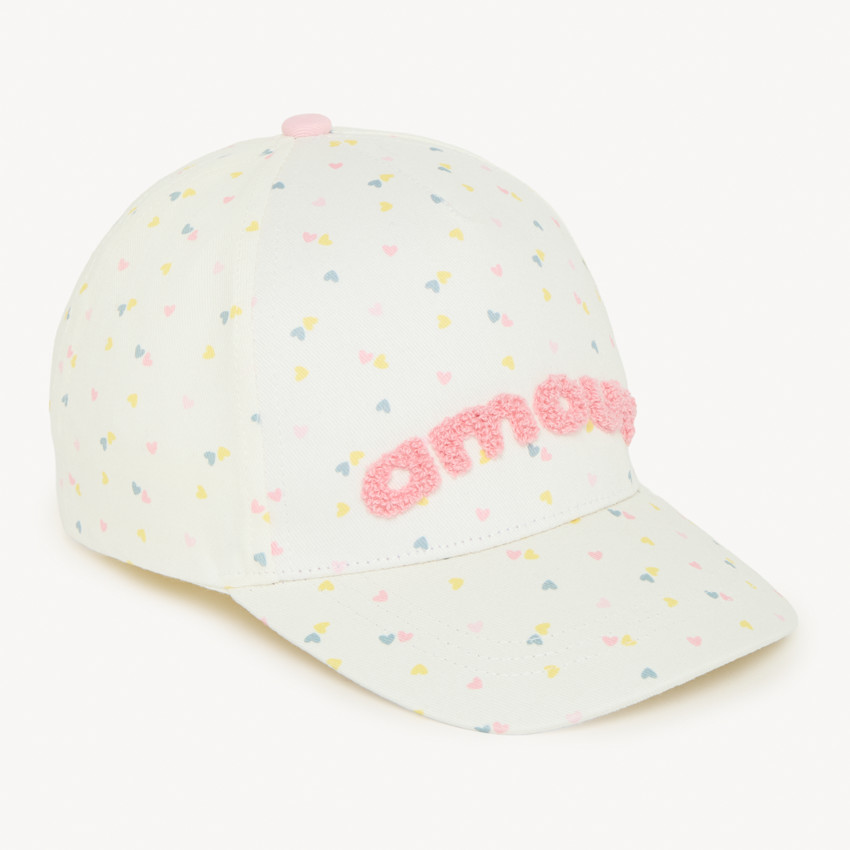 Petits capuchons avec patch boucle pour fille. 