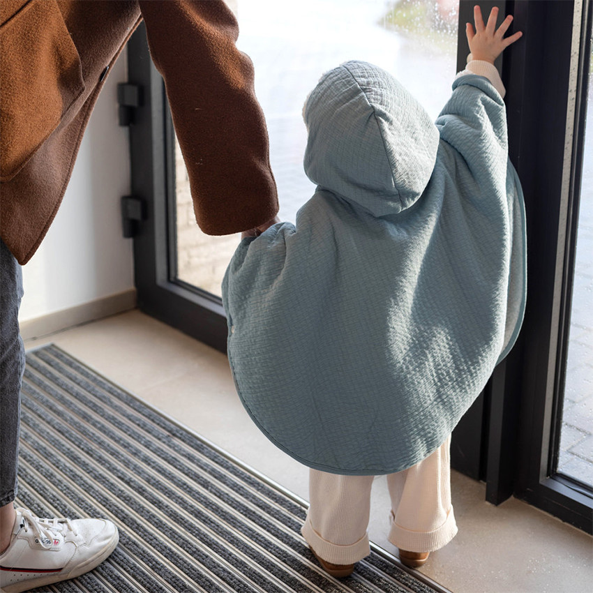 Poncho de voyage 9-36m Wonder Pady Tétra Jersey + Teddy 