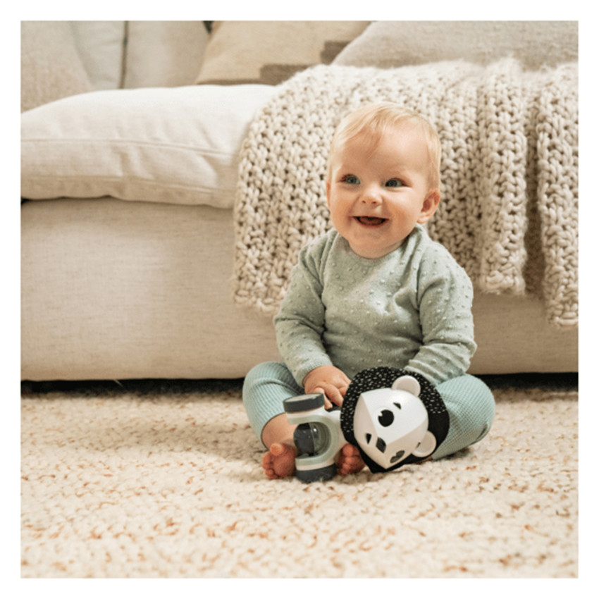 Petit lion roulant Tiny Rolling Black&White 