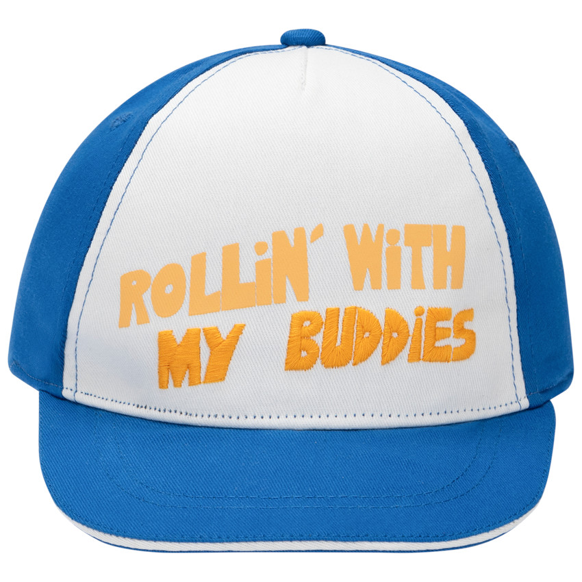 Pet met borduren voor jongens 