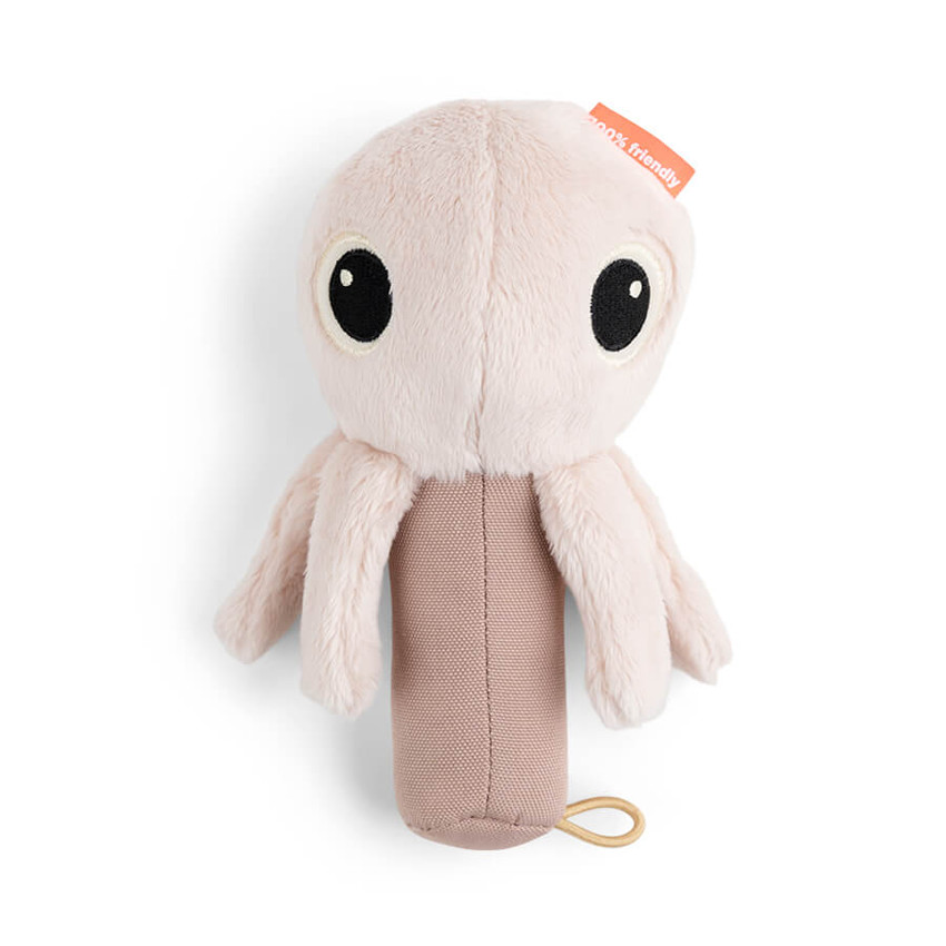 Hochet d'éveil avec miroir - Jelly rose 