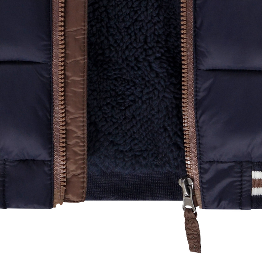 Doudoune effet color block doublée sherpa pour bébé garçon 