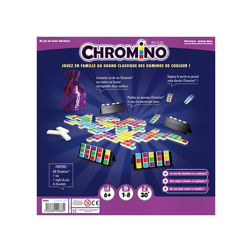 Jeux de Société - Chromino Deluxe 