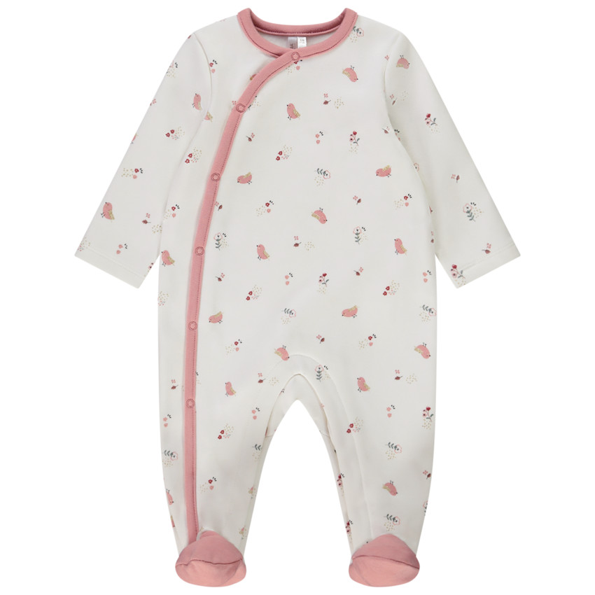 Pyjama met print voor meisjes met verschillende openingen afhankelijk van de leeftijd 