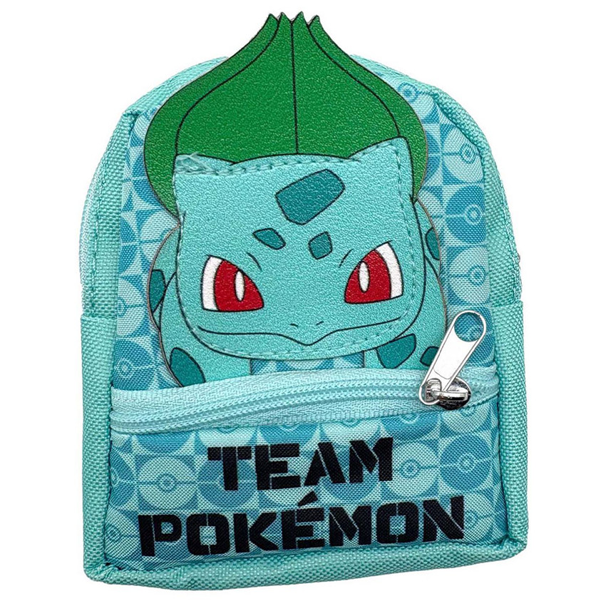 Pochette 12x9cm pour cartes Pokémon Bulbizarre 