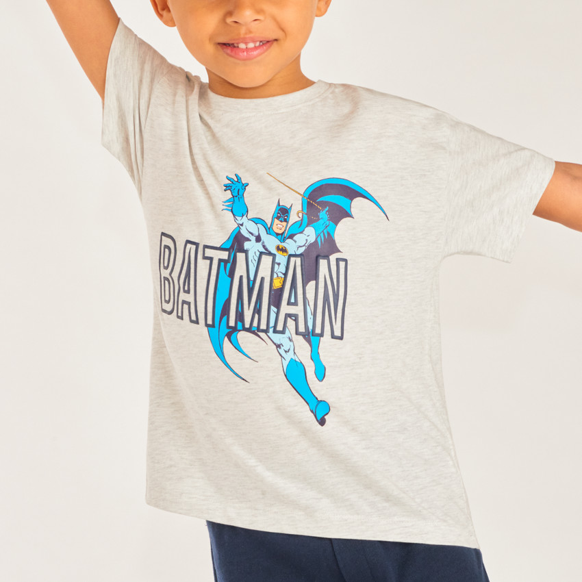 T-shirt manches courtes print Batman Warner garçon 