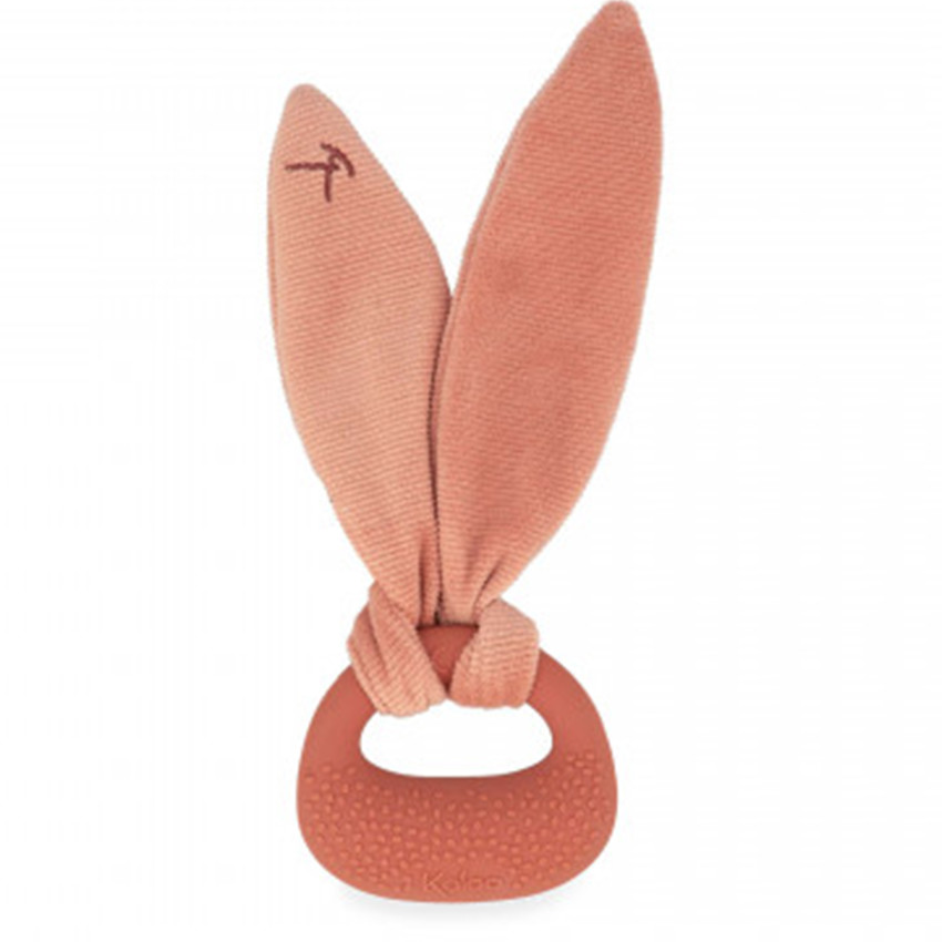 Anneau de dentition en silicone Lapin Terracotta 