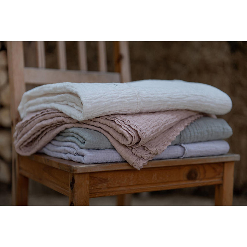 Couverture lit Elba Milky 100x150cm TOG 0.8 