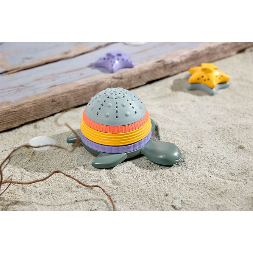 Jeux à empilable Tour Tortue Verte 5 pcs 12m+ 