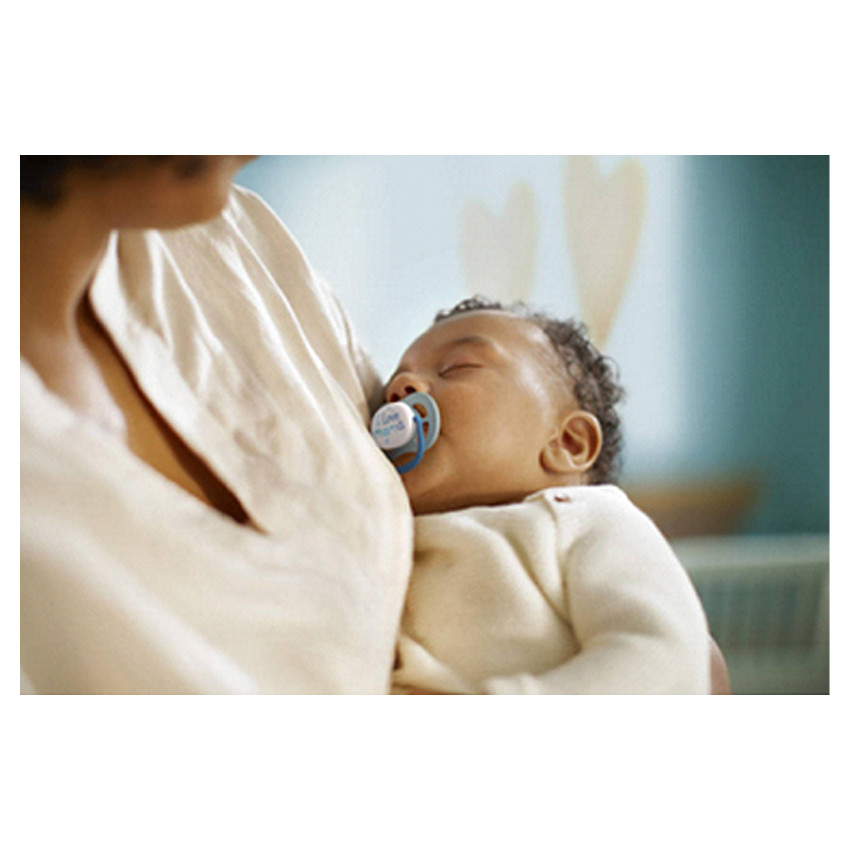 Sucette Ultra Air 0-6M Bleu - 2 pièces 