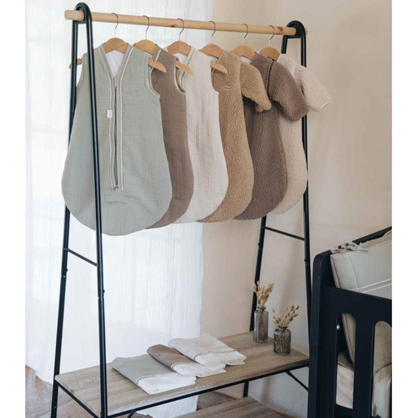 Drap + taie berceau - Crème 