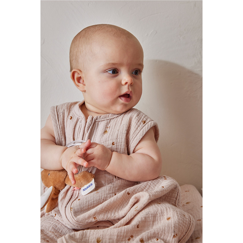 Slaapzak zonder mouwen 70cm Katoen mousseline Geluksduiven 