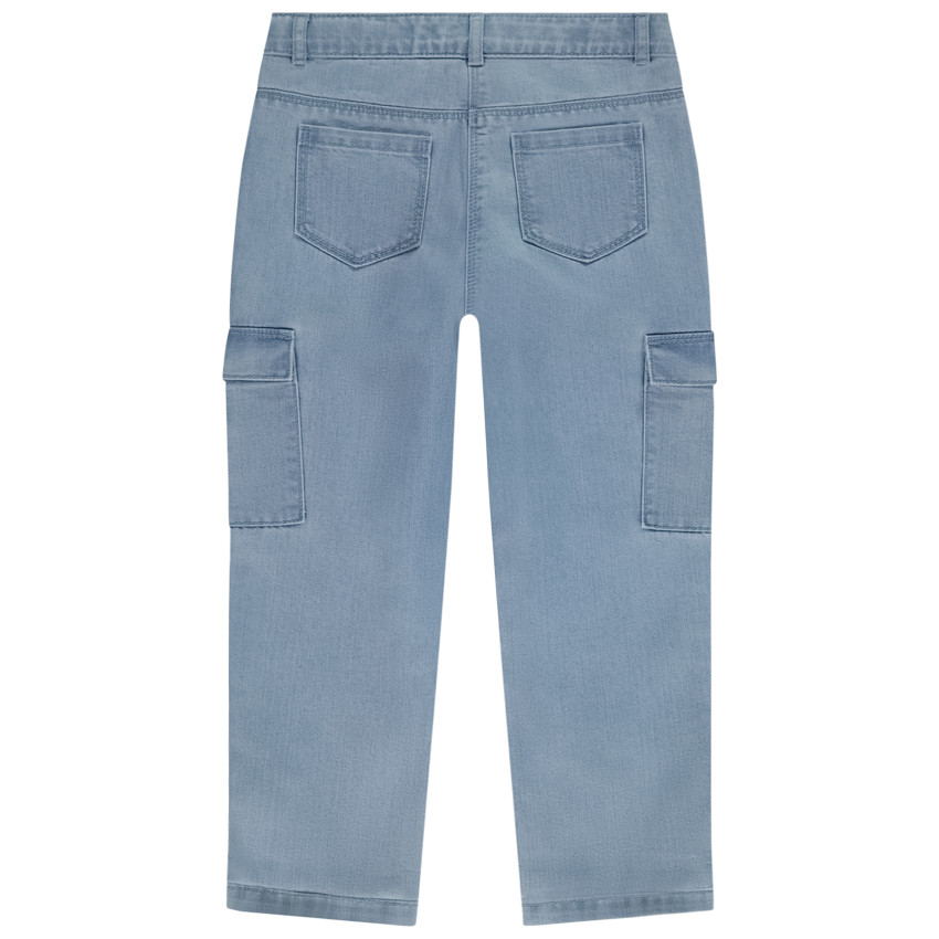 Jeans recht cargo voor meisjes 