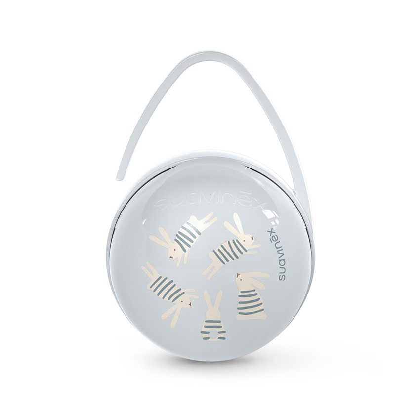 Porte-sucettes duo Wonder Conejos bleu 