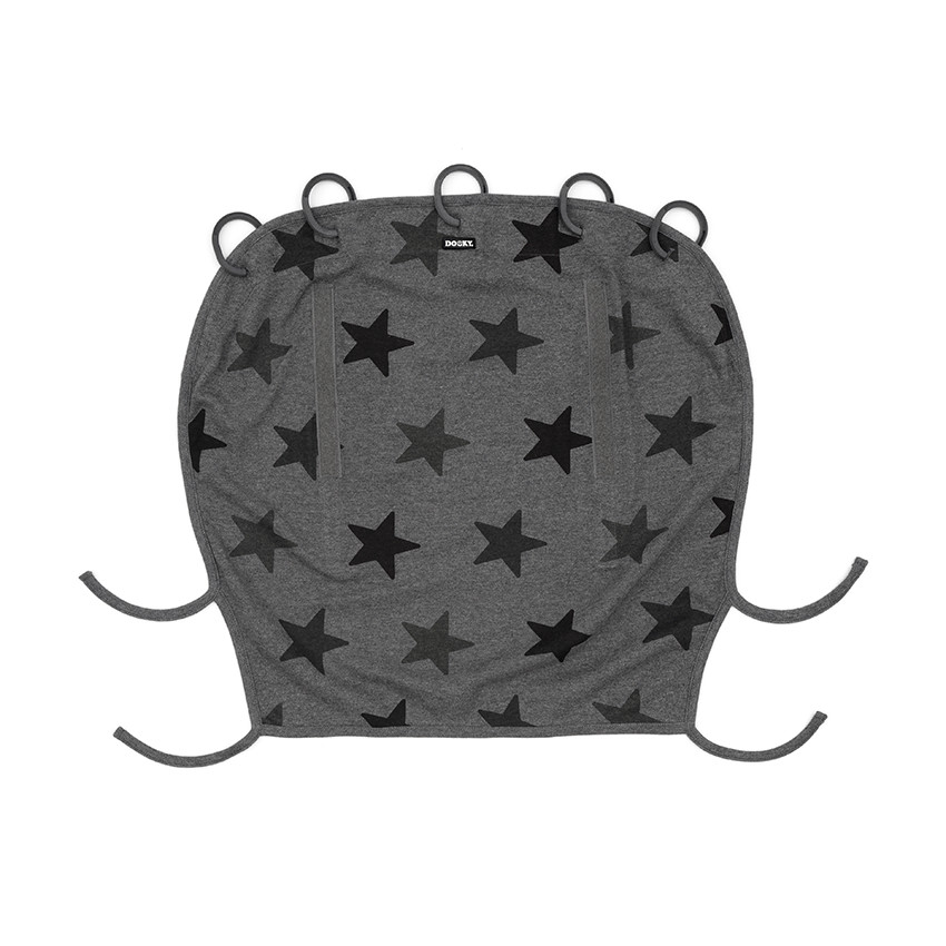 Housse pare-soleil universelle Grey stars 