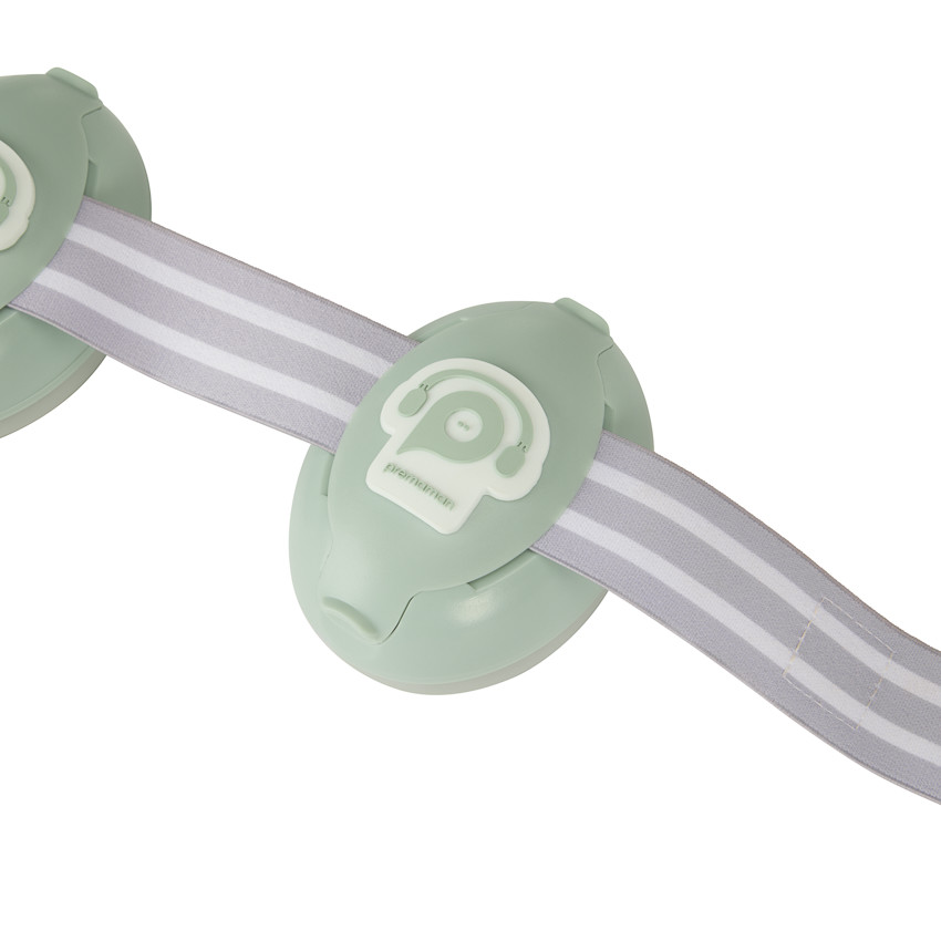 Casque anti-bruit pour bébé vert 
