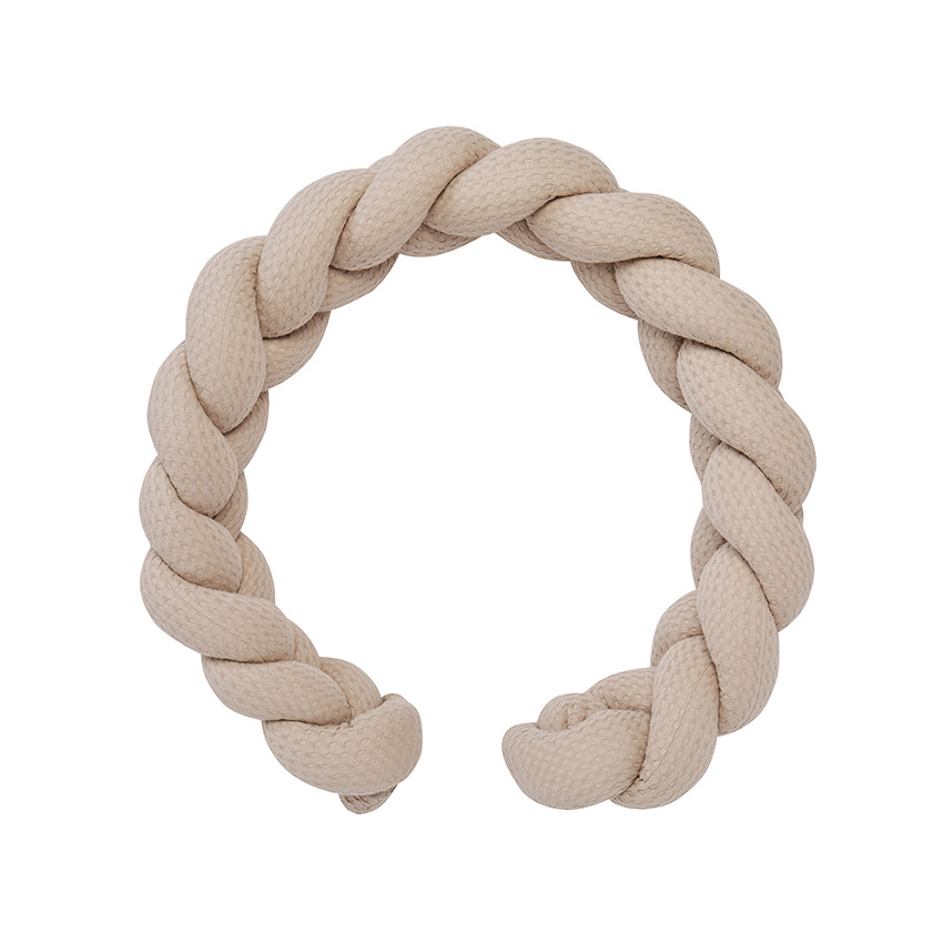 Vlecht decoratief gewatteerd Wafel Latte 